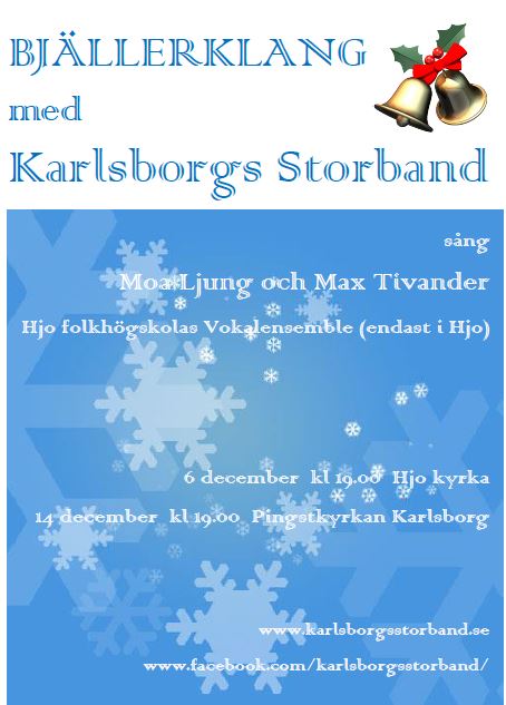 År 2017 Julkonserter Max Tivander och Moa Ljung